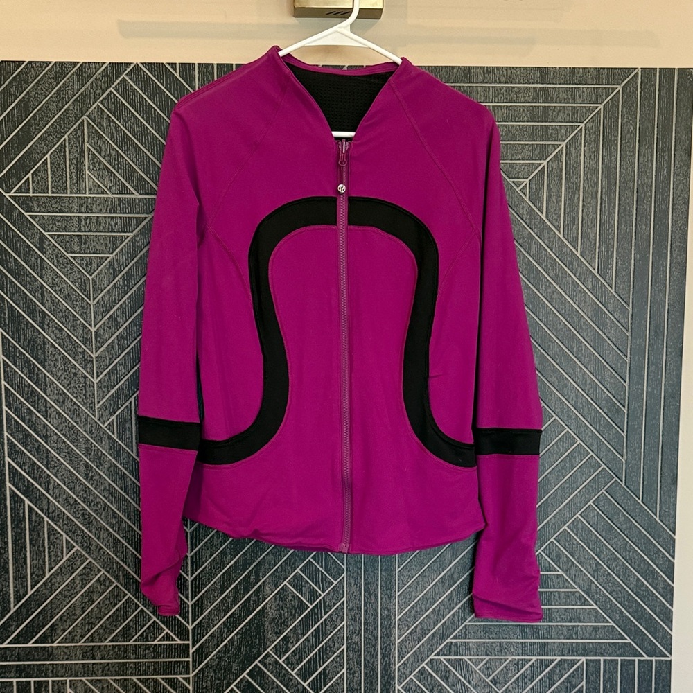 Lululemon Purple and Black Jacket
